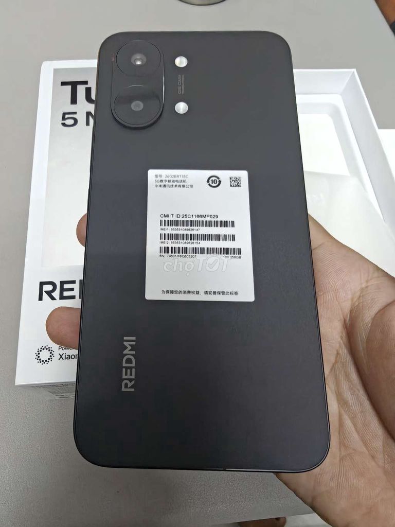 Xiaomi Redmi Turbo 5 Max 256GB Đen có GL. Mua bán Điện thoại tại Thành phố Thủ Đức Tp Hồ Chí Minh được đăng bởi AVG Mobile hình 1