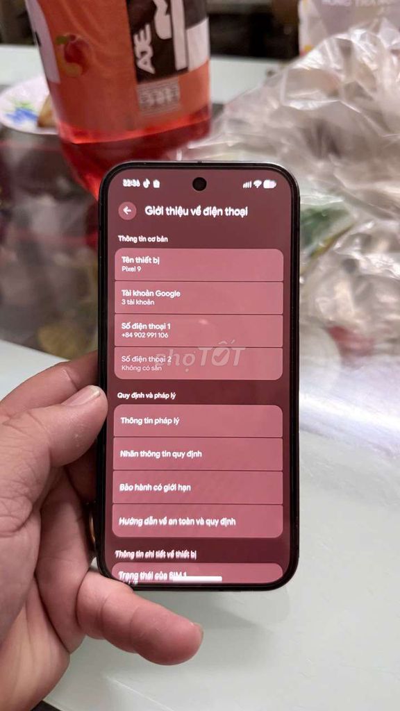 Google Pixel 9 ĐenQT có gl giao lưu. Mua bán Điện thoại tại Quận 6 Tp Hồ Chí Minh được đăng bởi võ Long triều hình 1