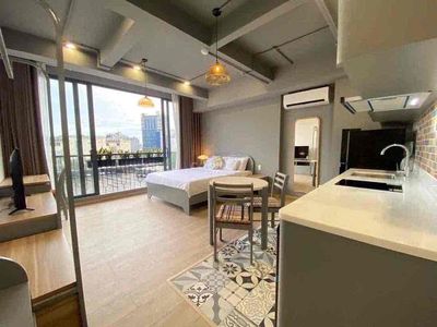 Serviced studio 35 m² · 1 bed · Đường Hạnh Thông