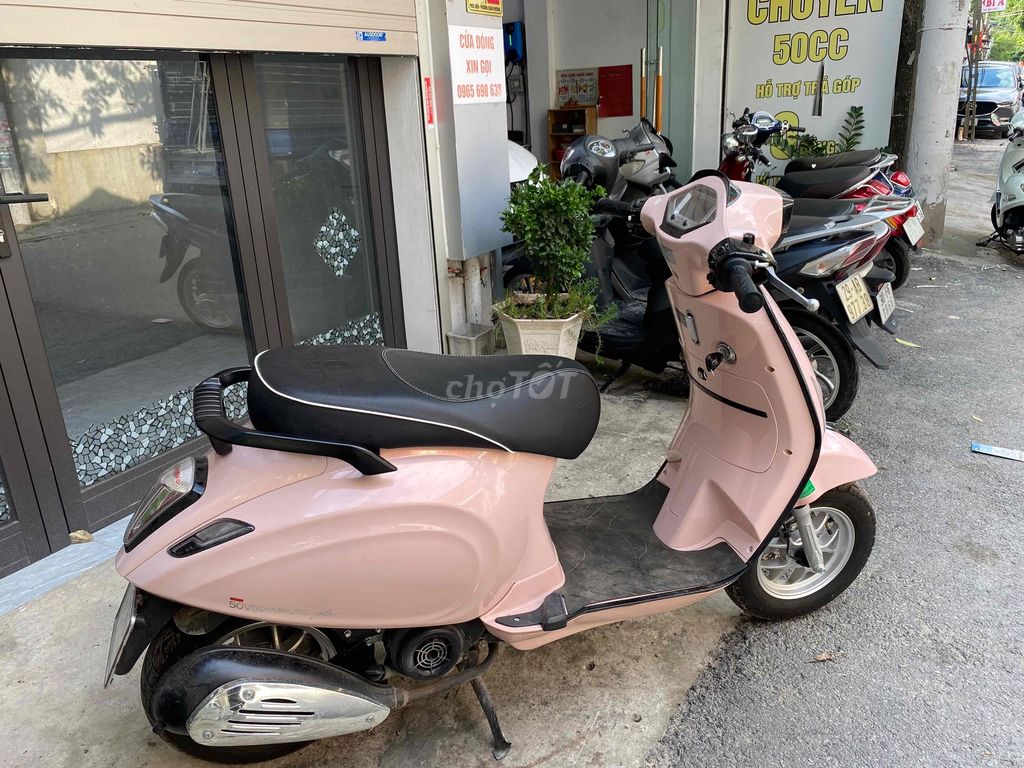 Vespa 50cc 2026 Розовый, пробег 1000 км