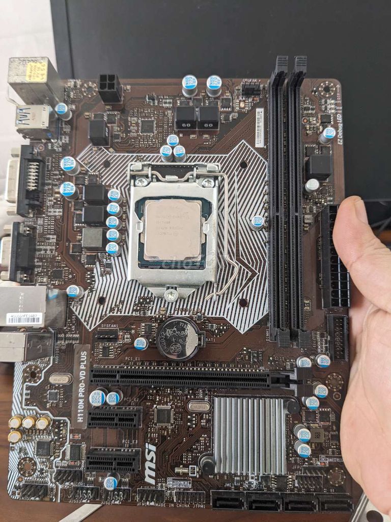 Combo msi h110 + i5 7400. Mua bán Linh kiện (RAM, Card...) tại Quận 8 Tp Hồ Chí Minh được đăng bởi SHIP hình 1