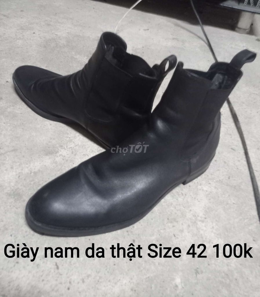 Shop Đồ Si Da Thật Mới 80%,Size 42