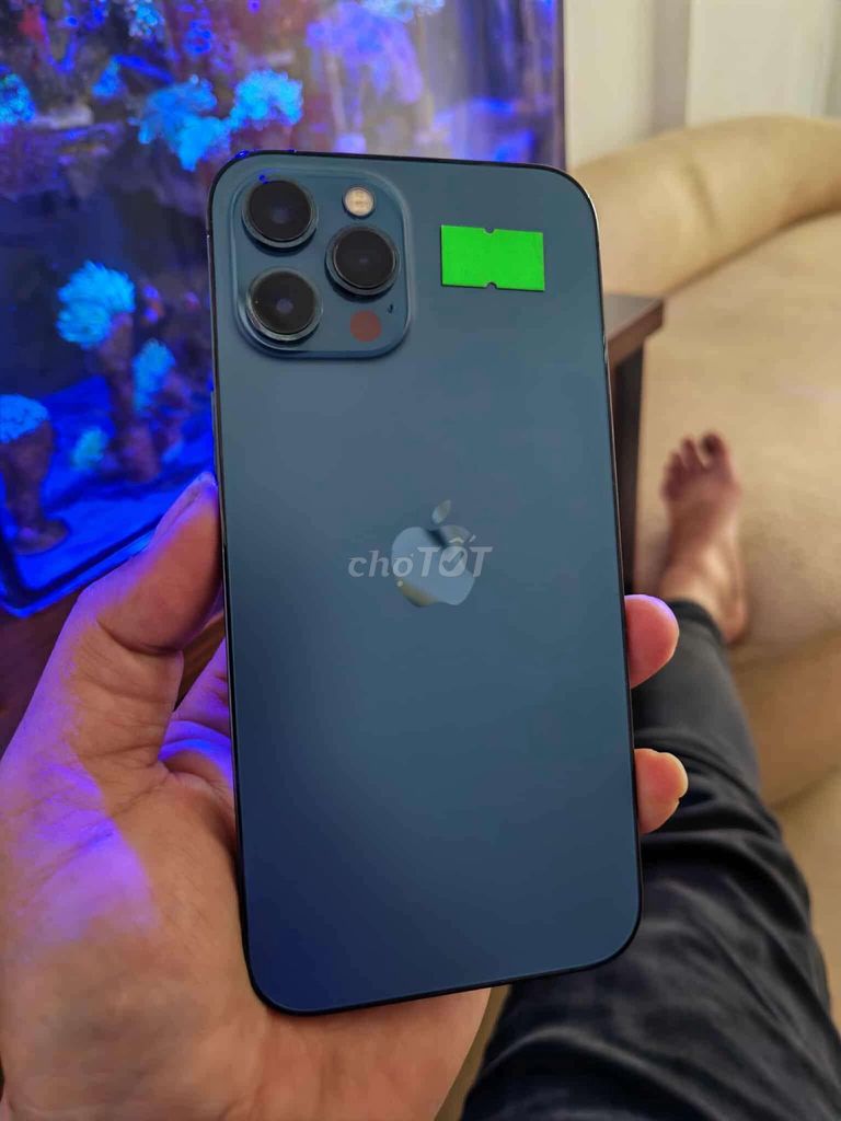 Apple iPhone 12 Pro Max 128GB Xanh Đã sử dụng. Mua bán Điện thoại tại Thành phố Nam Định Nam Định được đăng bởi Thiên Trường mobile hình 1