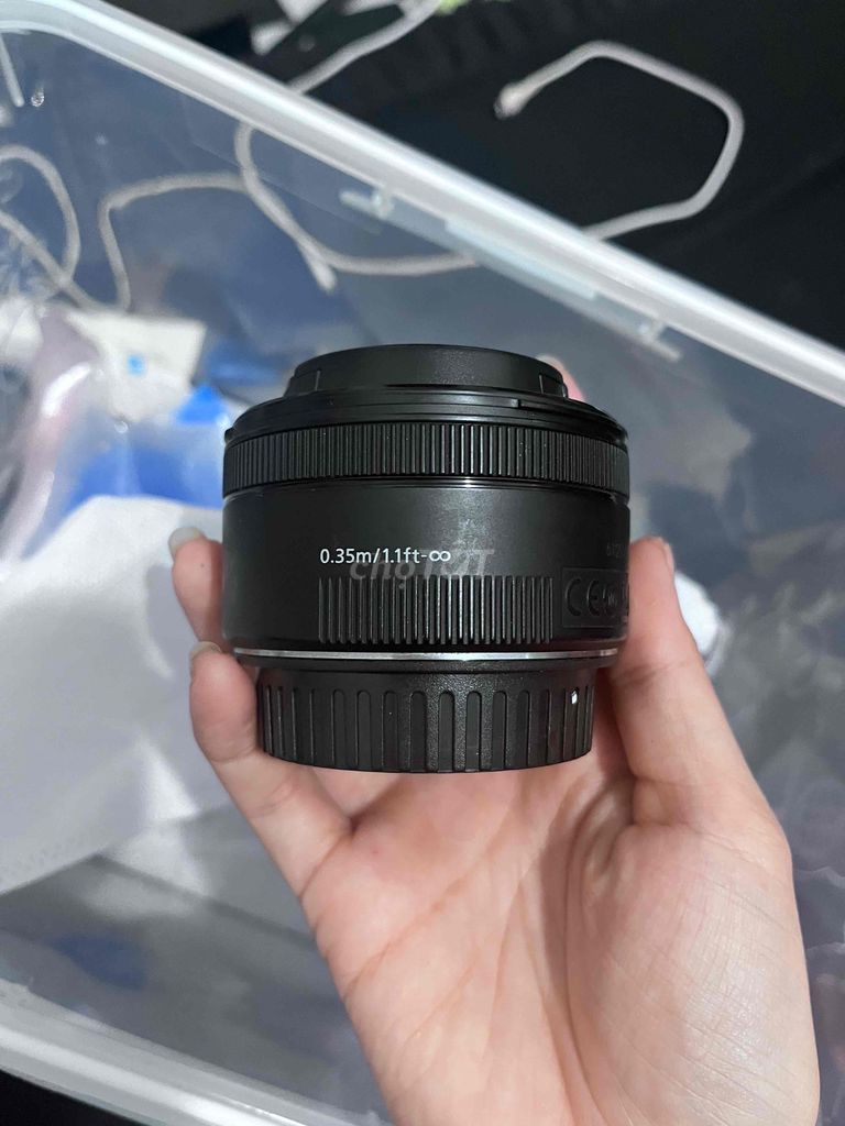 Ống kính Canon EF 50mm f/1.8 STM Mới. Mua bán Máy ảnh, Máy quay tại Huyện Tháp Mười Đồng Tháp được đăng bởi Đoàn Cương hình 1