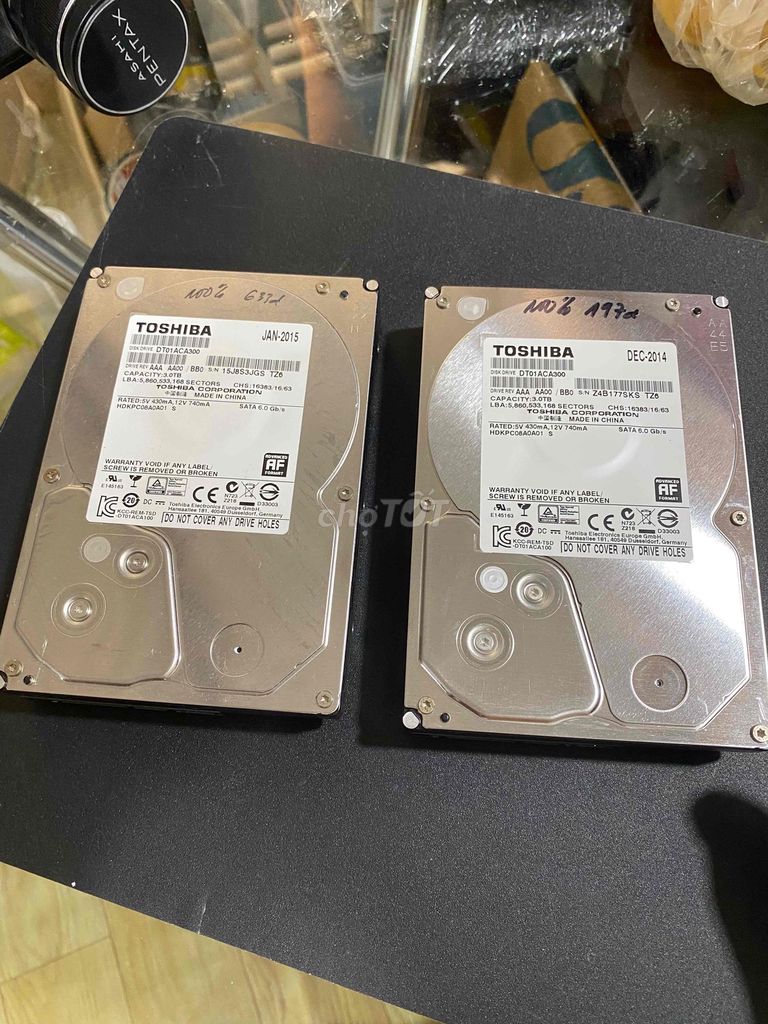 Ổ cứng HDD Toshiba  3TB keng 100%. Mua bán Linh kiện (RAM, Card...) tại Huyện Trà Ôn Vĩnh Long được đăng bởi maximura hình 1