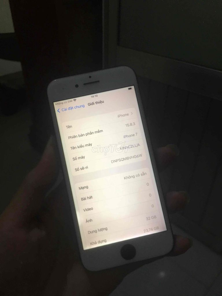 Apple iPhone 7 32GB Đen. Mua bán Điện thoại tại Quận Ninh Kiều Cần Thơ được đăng bởi Gọi Số Trên Ảnh hình 1