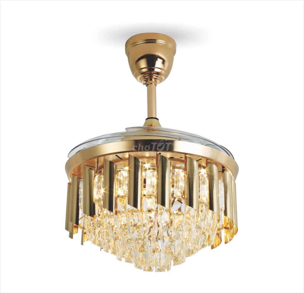 QUẠT TRẦN CÁNH XẾP ĐÈN LED AS192. Mua bán Quạt tại Huyện Đức Hòa Long An được đăng bởi Minh Phúc hình 1