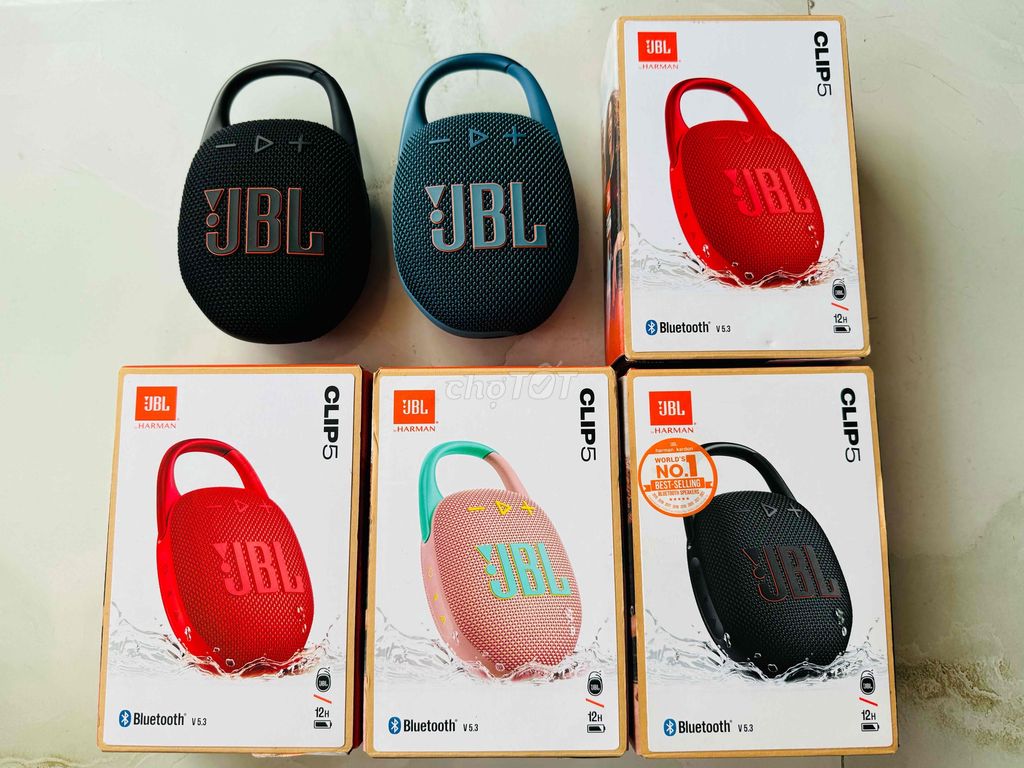 Loa JBL Clip 5 Mới 100% Chính Hãng PGI / Xách Tay