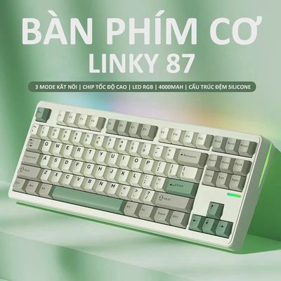 Bàn phím cơ linky 87. Mua bán Phụ kiện (Màn hình, Chuột...) tại Quận 3 Tp Hồ Chí Minh được đăng bởi SOL