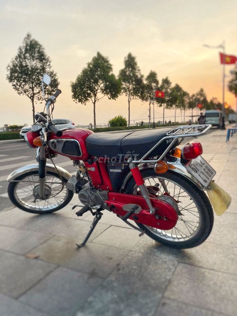 Honda SS50E màu Đỏ. Mua bán Xe máy tại Thành phố Mỹ Tho Tiền Giang được đăng bởi Minh Tu hình 1