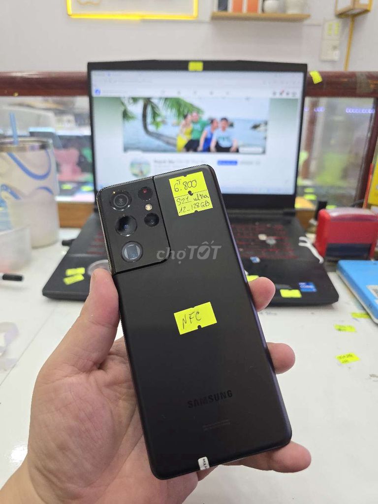 Samsung S21 Ultra 5G - 128GB. Mua bán Điện thoại tại Thành phố Long Xuyên An Giang được đăng bởi Facebook Cầm Đồ Thúy Vân hình 1