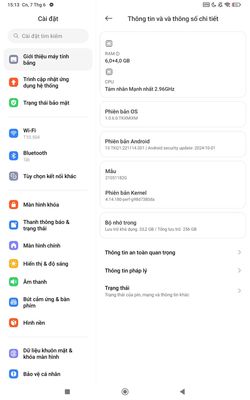 Xiaomi Pad 5 6GB/256GB Đen