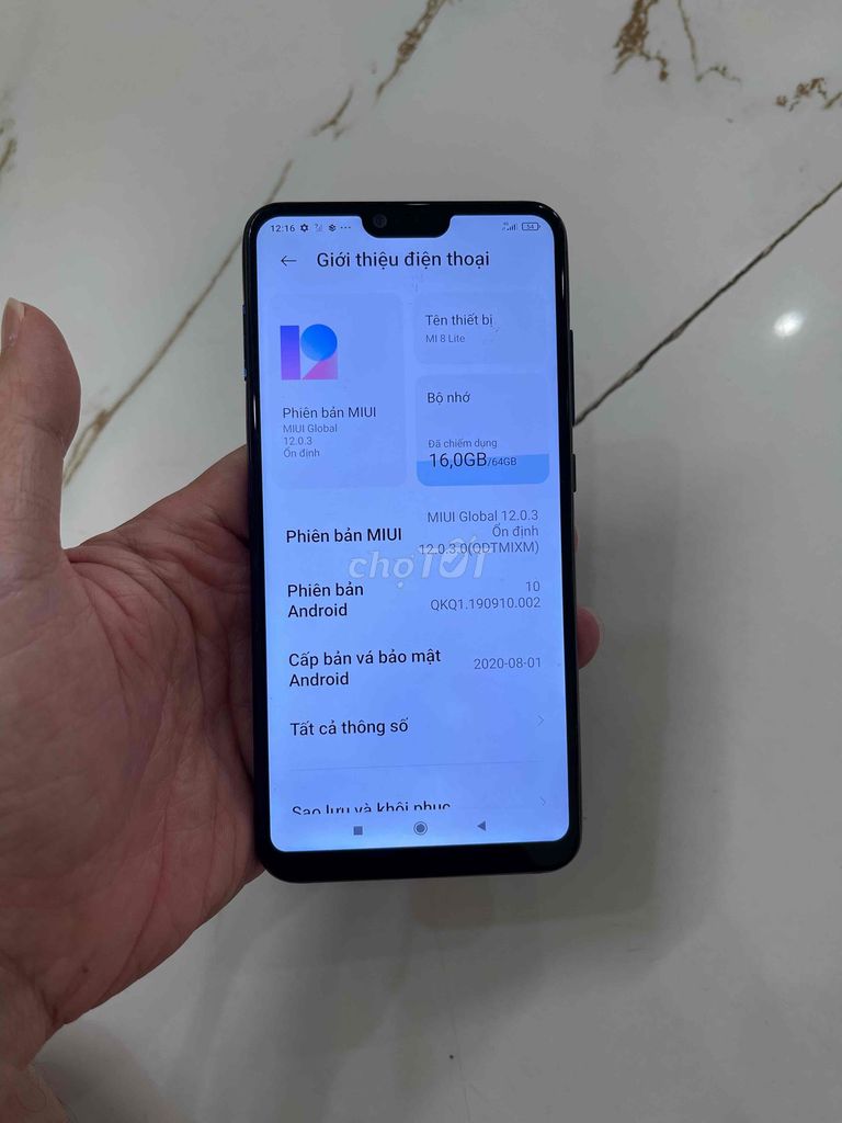 Bán Xiaomi Mi8lite Ram4/64 zin xấu. Mua bán Điện thoại tại Quận Hà Đông Hà Nội được đăng bởi Mạnh Mobile hình 1