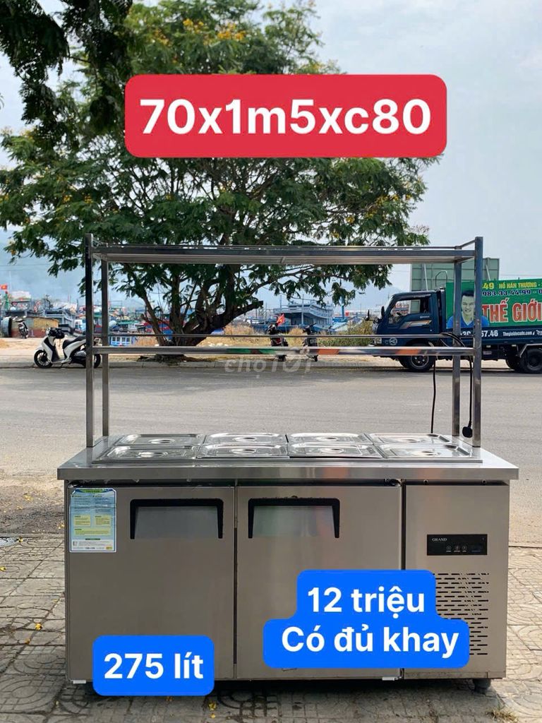 Bàn lạnh Grand 275 lít. Dịch vụ sửa chữa & bảo dưỡng điện máy tại Quận Sơn Trà Đà Nẵng được đăng bởi THẾ GIỚI ĐỒ CŨ ĐÀ NẴNG hình 1