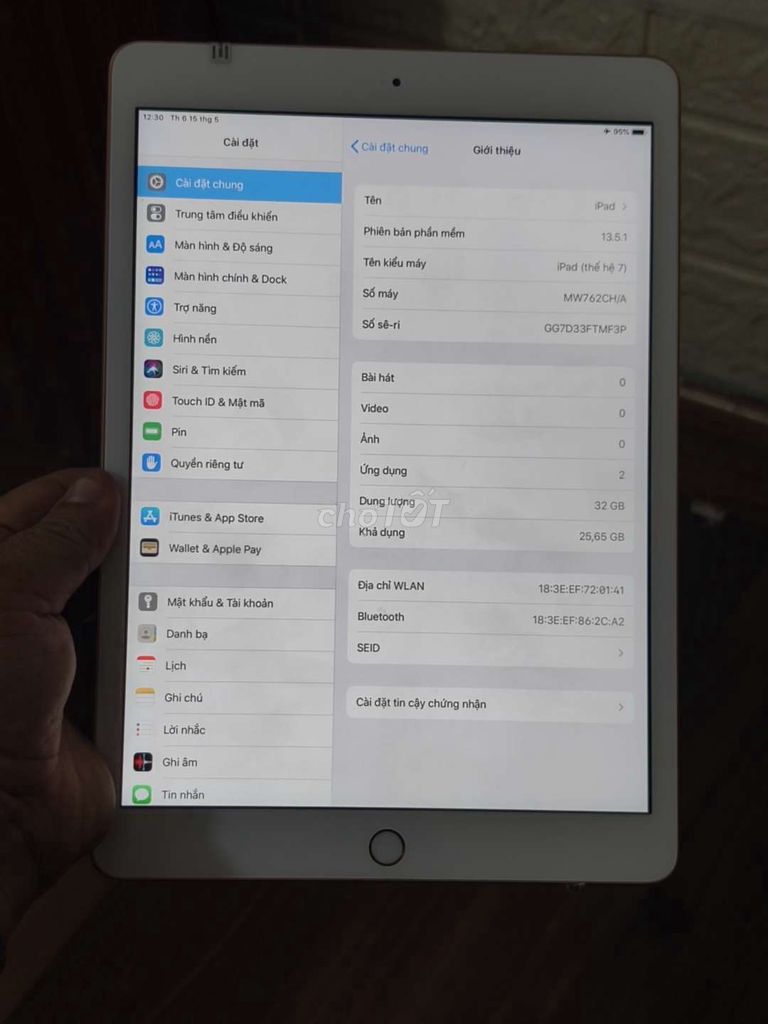 ipad gen7. Mua bán Máy tính bảng tại Quận Hà Đông Hà Nội được đăng bởi khanh hình 1