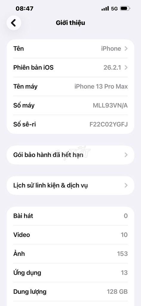 iPhone 13 Pro Max 128GB Xám VN/A. Mua bán Điện thoại tại Quận Nam Từ Liêm Hà Nội được đăng bởi Bùi Anh Thế hình 1