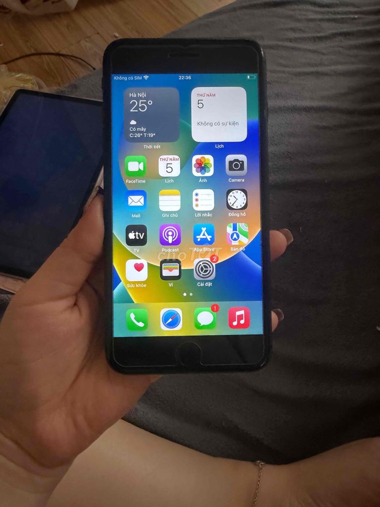 Apple iPhone 8 Plus 64GB Đen. Mua bán Điện thoại tại Quận Hai Bà Trưng Hà Nội được đăng bởi Laptop 168 Lê Thanh Nghị hình 1