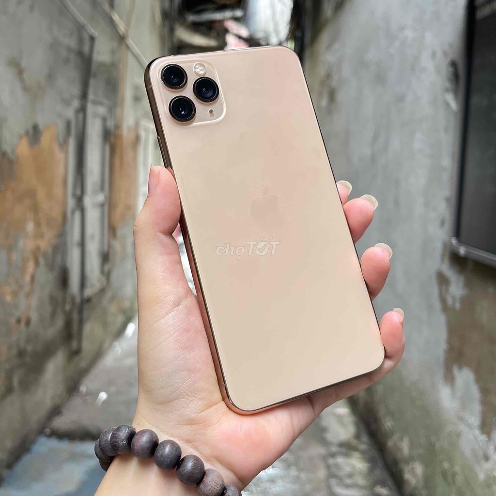 Iphone 11 Pro Max 256gb vàng gold đẹp keng