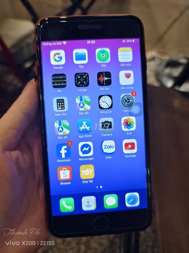 Apple iPhone 8 Plus 64GB Đỏ. Mua bán Điện thoại tại Huyện Núi Thành Quảng Nam được đăng bởi Thanh Ph  hình 1