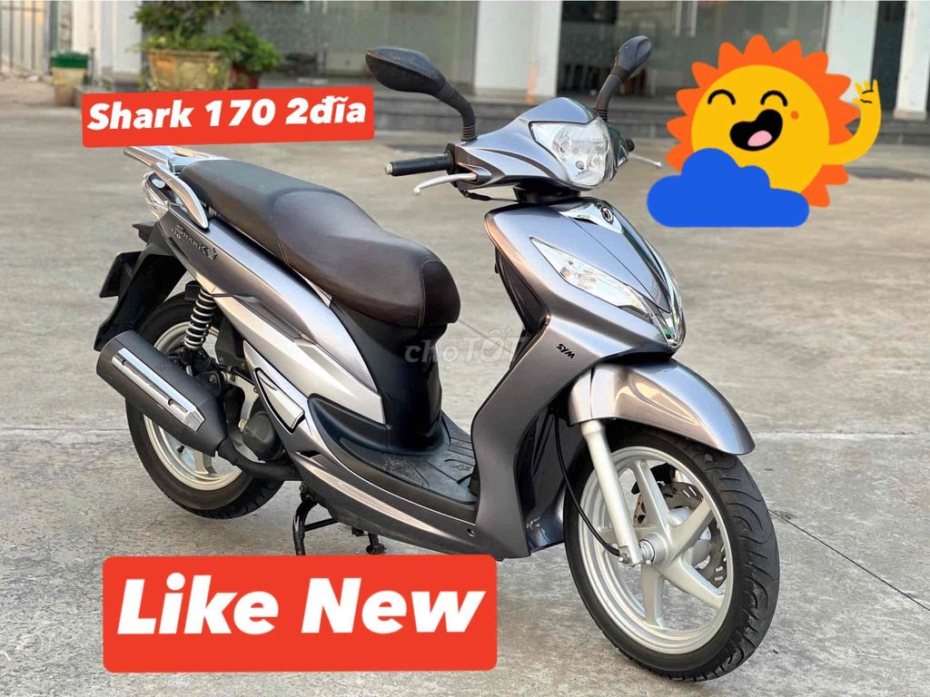 [LIKE NEW]📌 SYM SHARK 170cc 2 Đĩa📌Odo :17.500km✨✨✨