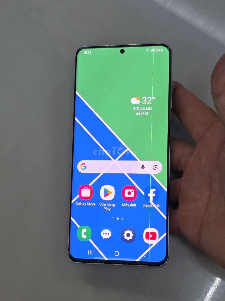 Samsung S20+ 5G 8GB/128GB sọc màn. Mua bán Điện thoại tại Quận Cầu Giấy Hà Nội được đăng bởi chú Hùng 60t 163HQV hình 1