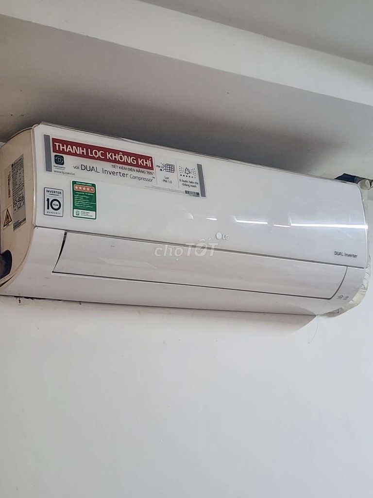 Cần thanh lý máy lanh LG DUAL Inverter 1.5hp