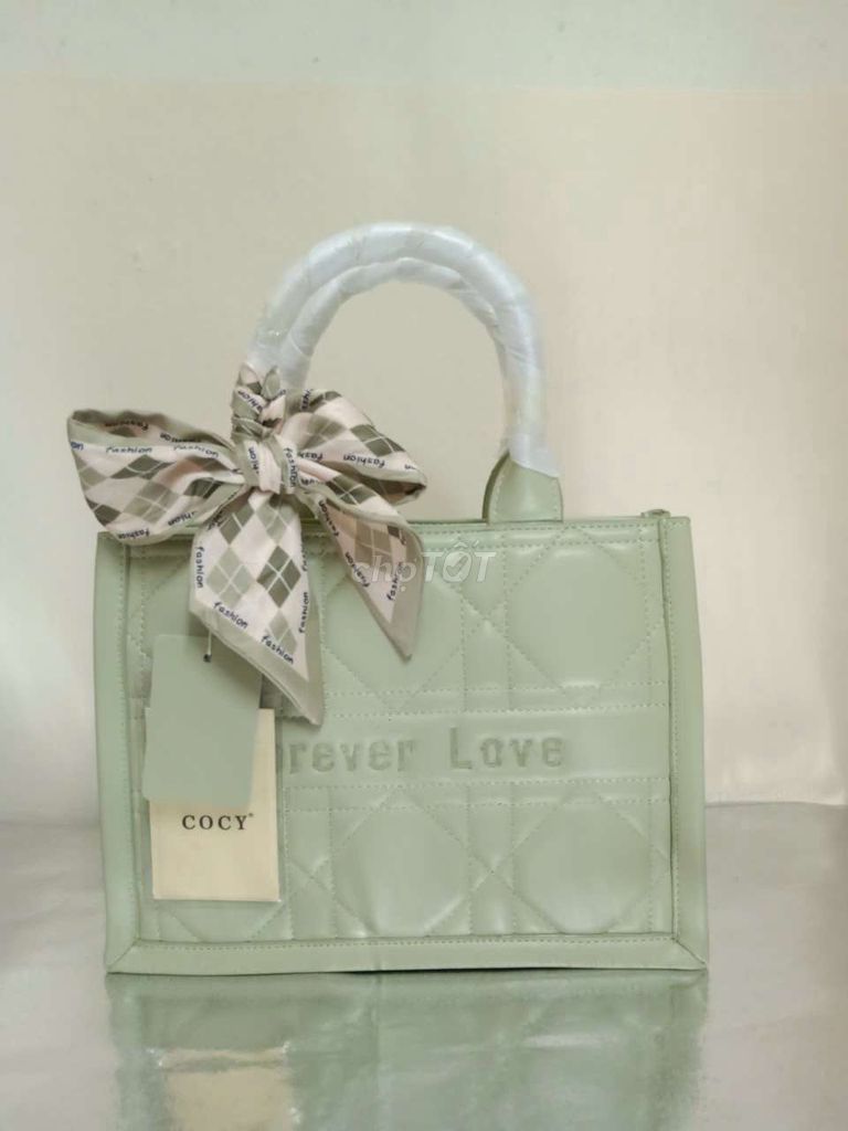 Túi xách nữ Da Xanh cốm 25cm. Mua bán Túi xách tại Quận Cầu Giấy Hà Nội được đăng bởi Mỹ An hình 1