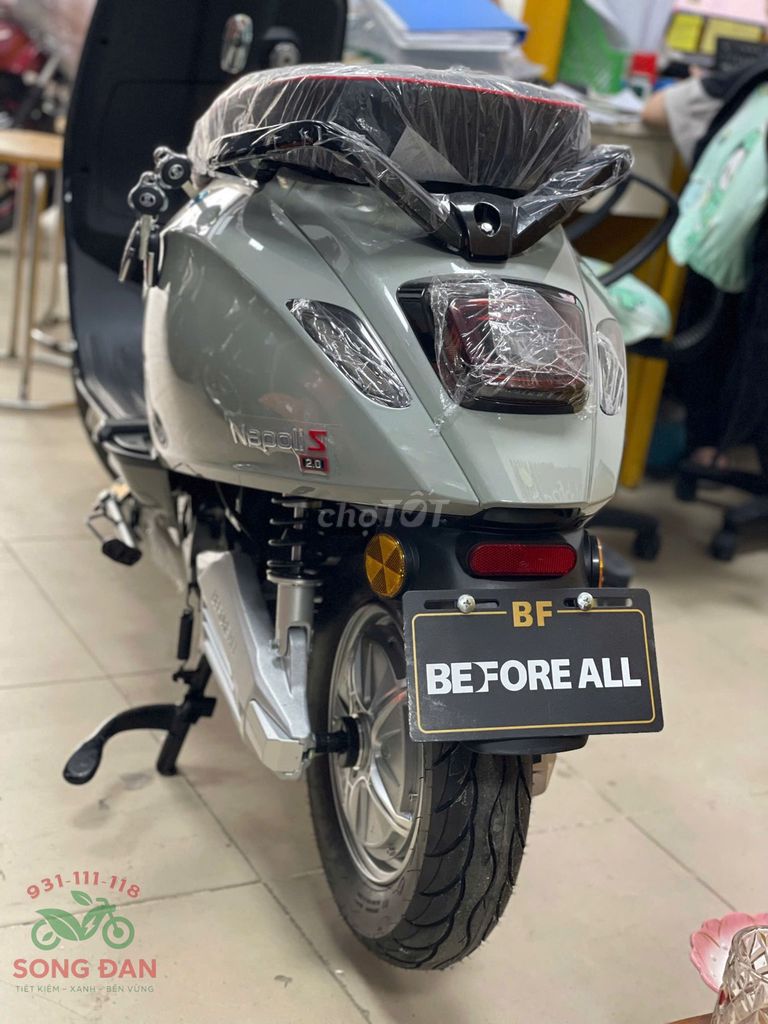 💖 NAPOLI S2.0 – KIỂU DÁNG Ý, HIỆN ĐẠI 💖. Mua bán Xe điện tại Quận Bình Tân Tp Hồ Chí Minh được đăng bởi Xe Điện Song Đan  Before NPP MN hình 7