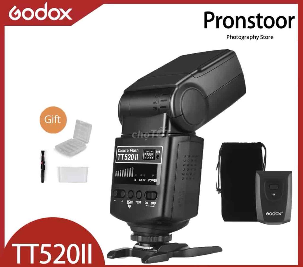 Đèn Flash Godox TT520 II Flash TT520II