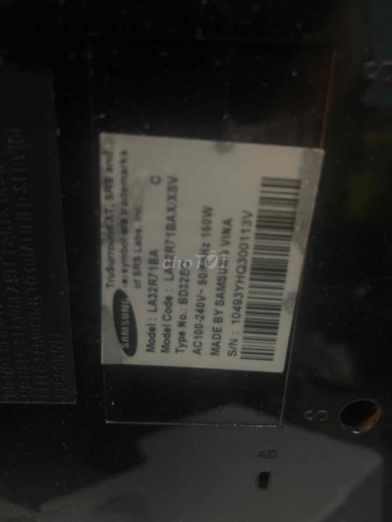 Tivi Samsung LA32R71BA 32 inch. Mua bán Tivi, Âm thanh tại Thành phố Thủ Đức Tp Hồ Chí Minh được đăng bởi long hình 1