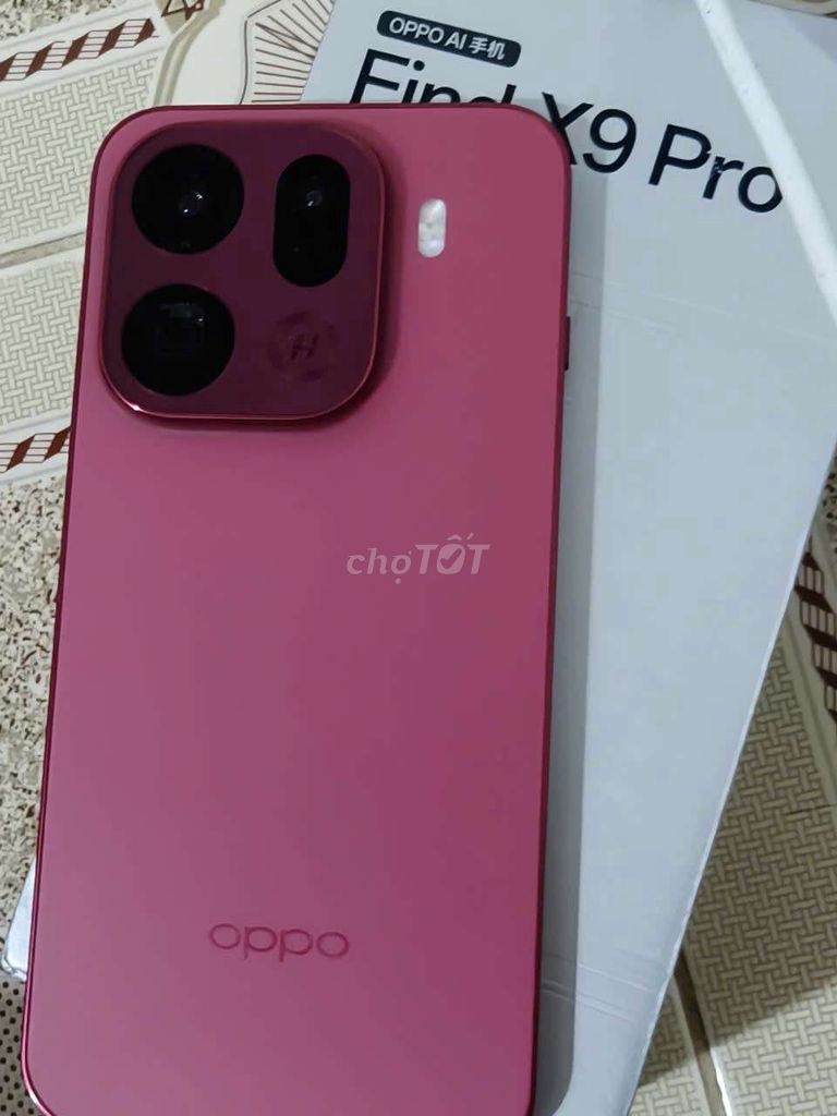 OPPO Find X9 Pro 16GB/512GB Đỏ. Mua bán Điện thoại tại Thành phố Biên Hòa Đồng Nai được đăng bởi  dương hà  hình 1