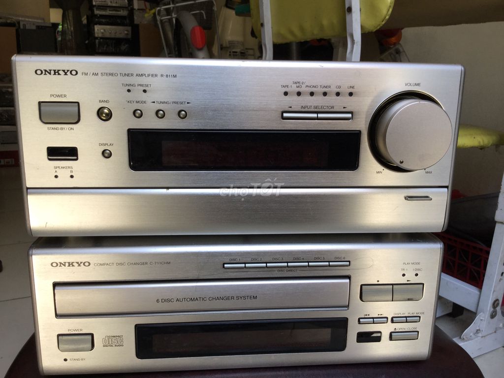 AMPI/CD Onkyo r-811m/c-711chm 100v.. Mua bán Tivi, Âm thanh tại Quận Phú Nhuận Tp Hồ Chí Minh được đăng bởi Trần trung Hiếu  hình 1