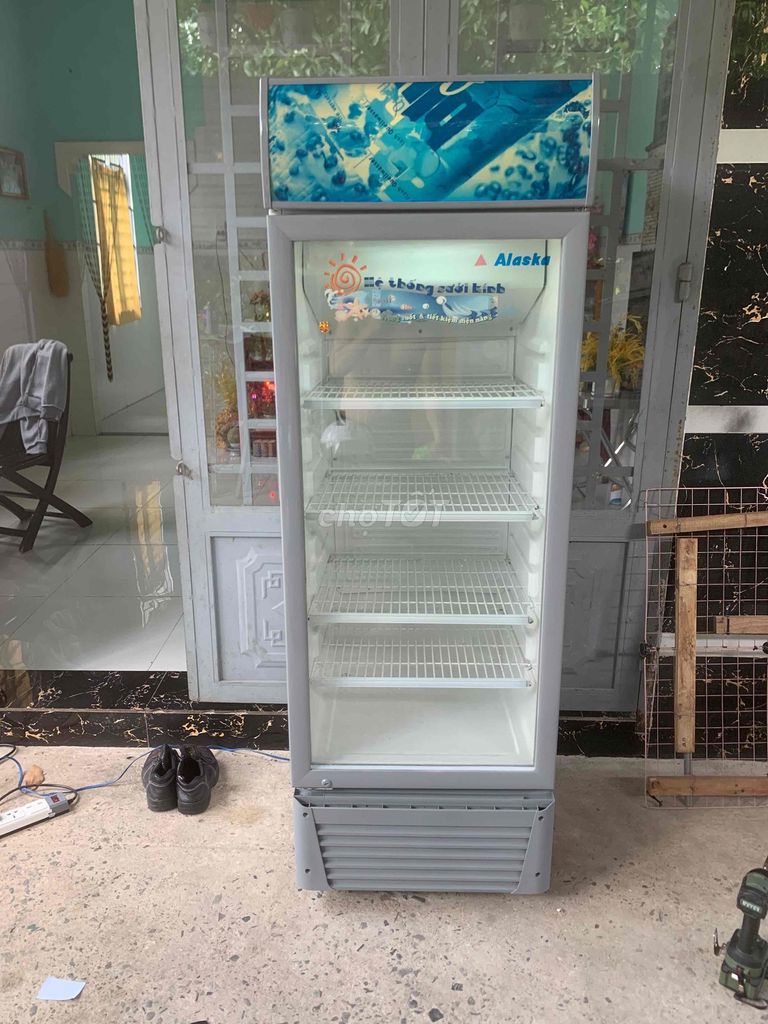 Tủ mát Alaska 350 lít Xám. Mua bán Tủ lạnh tại Thành phố Thuận An Bình Dương được đăng bởi  Điện Lạnh Bình Dương hình 1