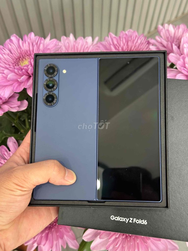 Samsung Z Fold 6 5G 12/256GB Navy Keng VN Fullbox. Mua bán Điện thoại tại Quận Ninh Kiều Cần Thơ được đăng bởi Quý Mobile Cần thơ hình 1