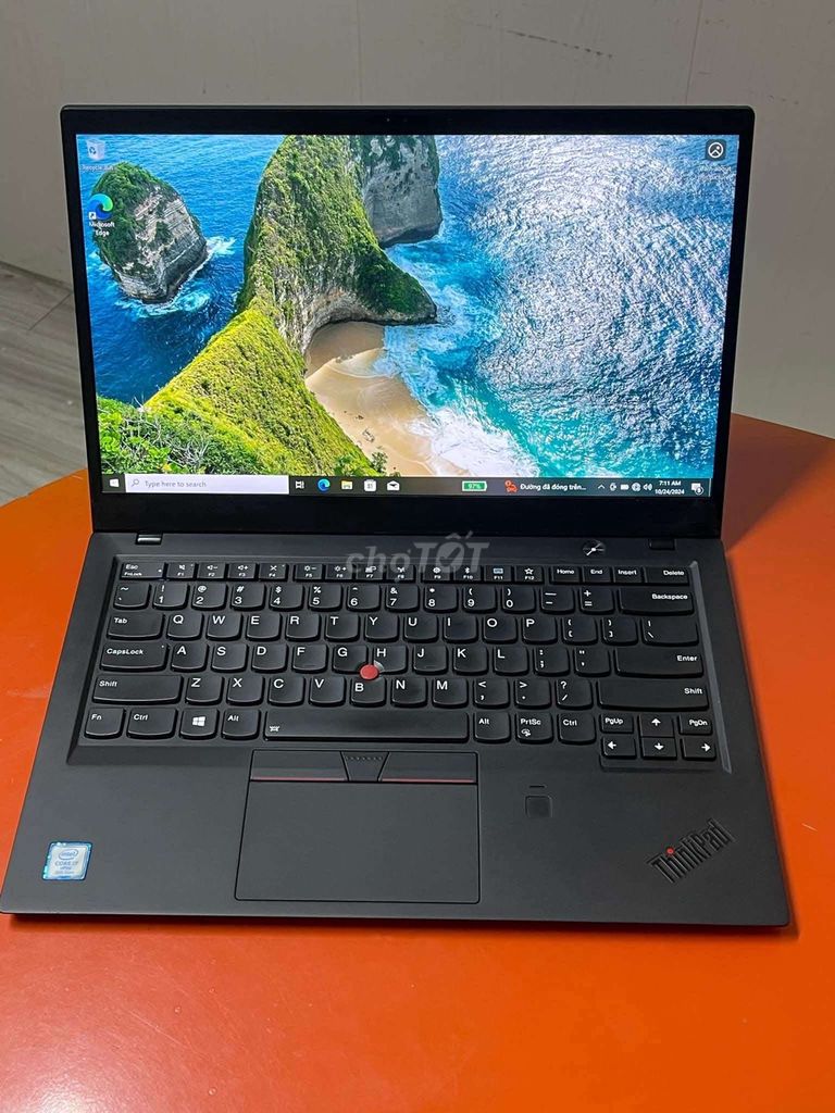 Lenovo ThinkPad X1 Carbon Gen 8 i5-10210U 14 inch. Mua bán Laptop tại Quận Tây Hồ Hà Nội được đăng bởi Đặng Cao Sơn hình 1