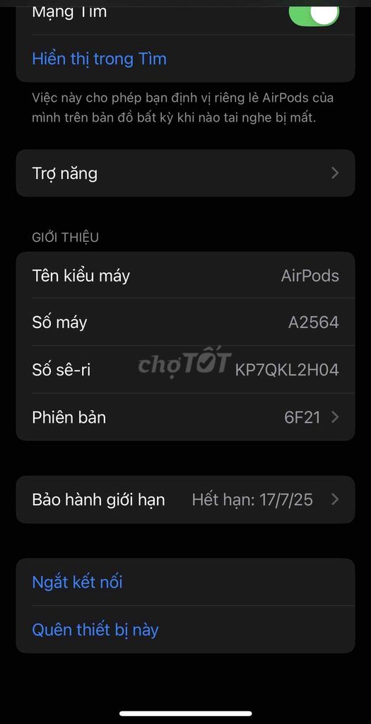 Tai Nghe Airpod3 99% Còn Bảo Hành