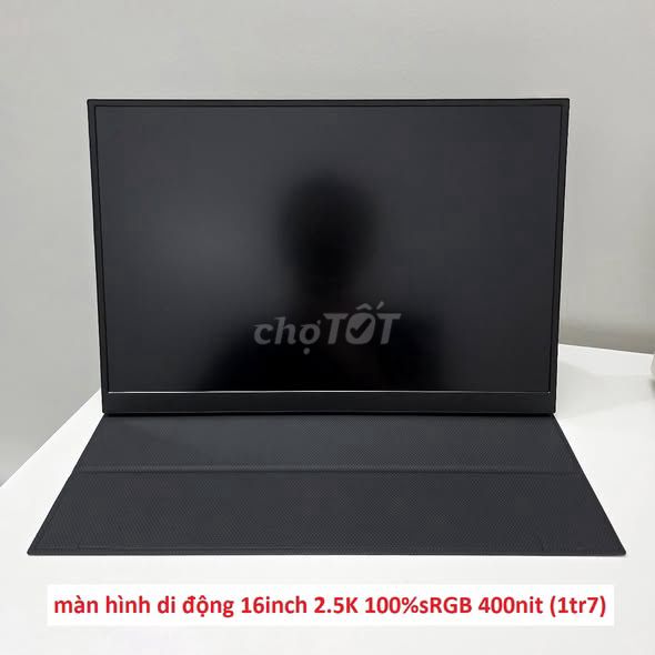 Màn hình di động 16 inch 2.5K Đen Mới. Mua bán Phụ kiện (Màn hình, Chuột...) tại Thành phố Phúc Yên Vĩnh Phúc được đăng bởi Hội Đồ Điện Tử hình 1