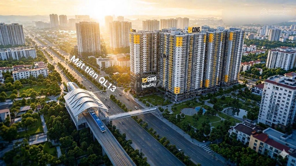  3PN căn hộ Bcons New Sky, thanh toán 10%/năm, cam kết thuê 15 triệu