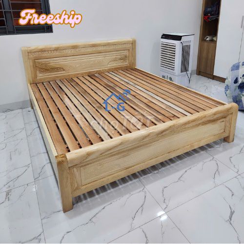 GIƯỜNG GỖ SỒI && GIƯỜNG GỖ SỒI ** GIƯỜNG GỖ SỒI %%. Mua bán Giường, chăn ga gối nệm tại Huyện Cần Giờ Tp Hồ Chí Minh được đăng bởi NỘI THẤT LÂM GIA hình 1