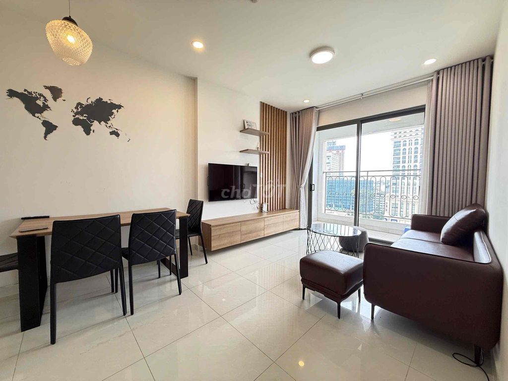 Реальное фото: Saigon Royal 2pn 2wc 25tr в аренду с прекрасным видом
