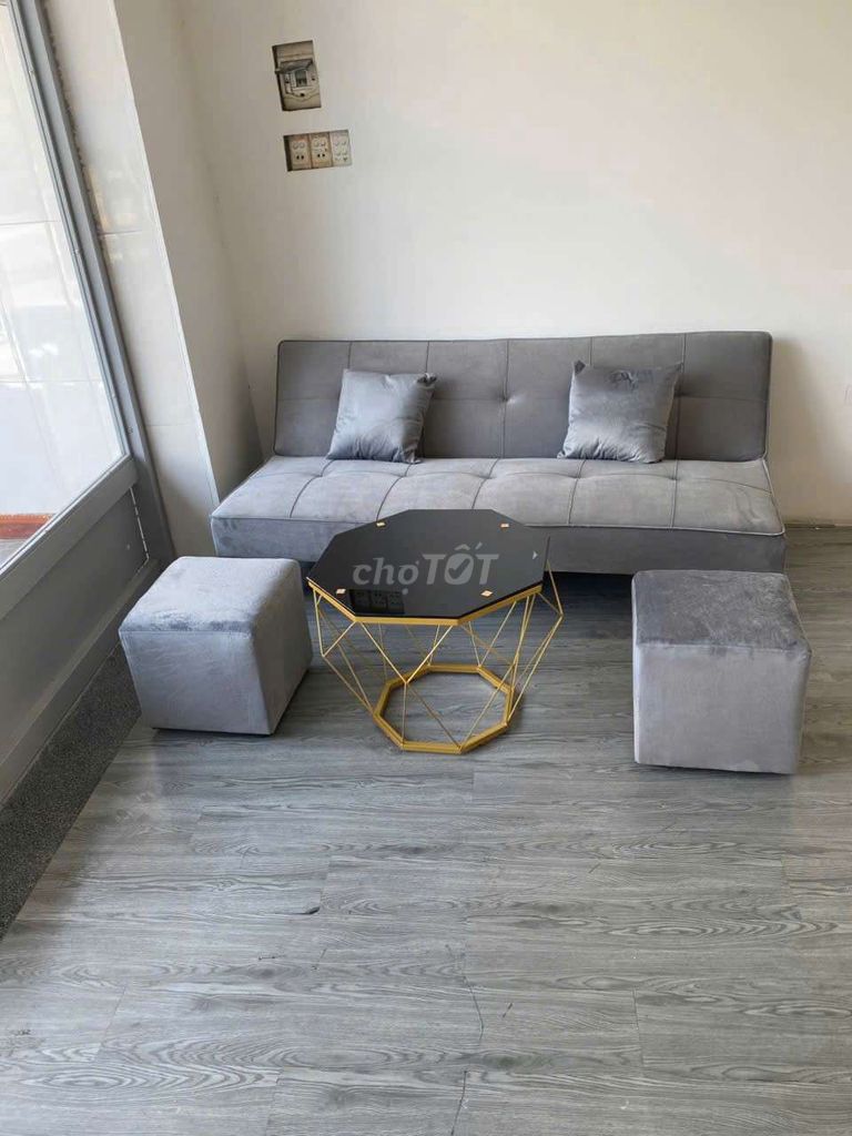 Sofa bed Hàn Quốc  ngã thành giường. Mua bán Giường, chăn ga gối nệm tại Quận Cẩm Lệ Đà Nẵng được đăng bởi Ngọcn shop hình 1