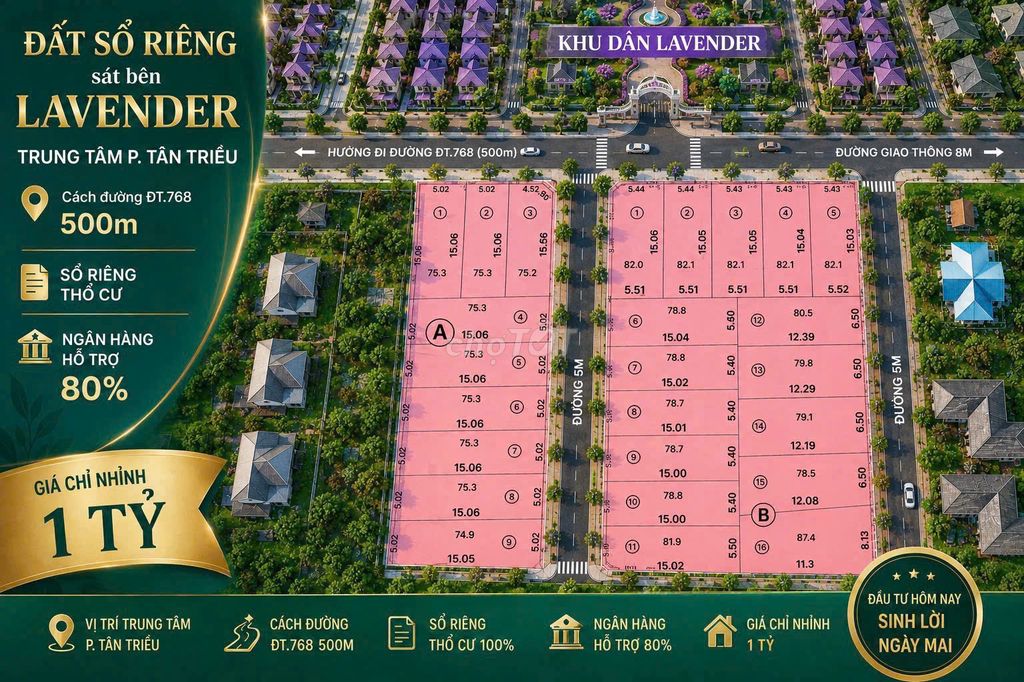 Bán đất chính chủ - giá tốt - vị trí đẹp