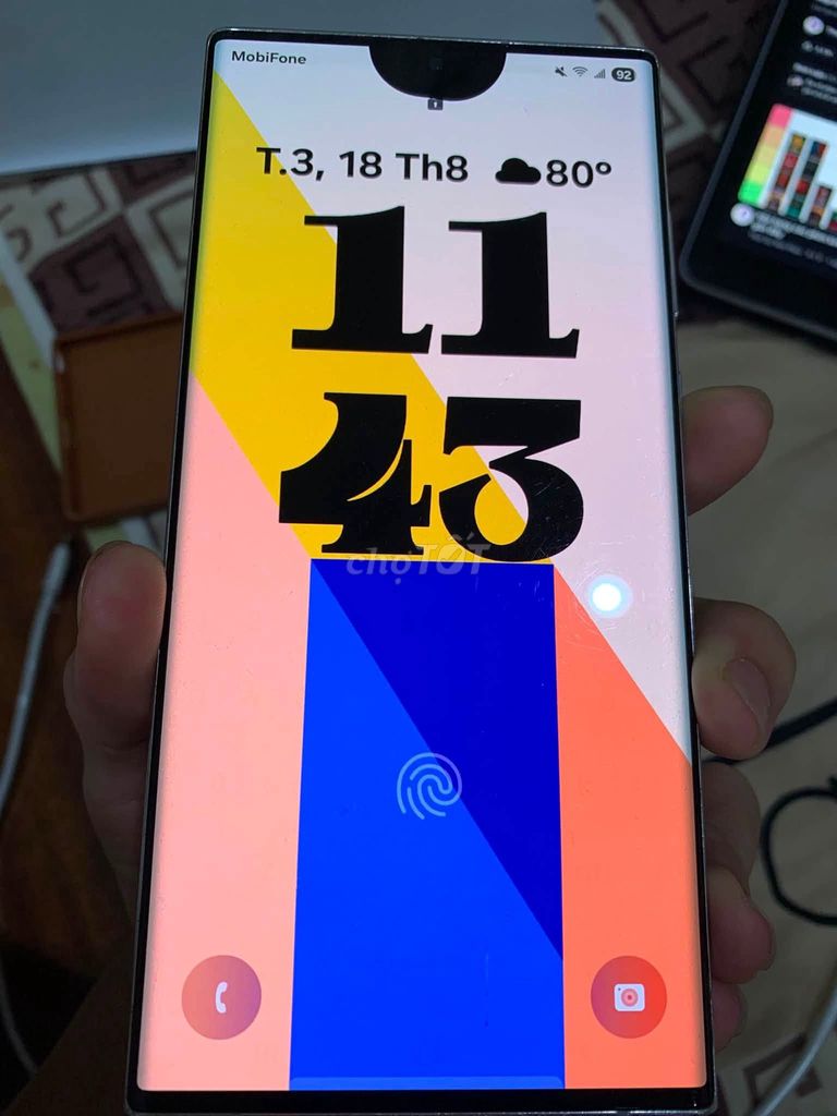 Samsung S22 Ultra Trắng Màn đốm. Mua bán Điện thoại tại Quận 10 Tp Hồ Chí Minh được đăng bởi Hội Đồ Điện Tử hình 1