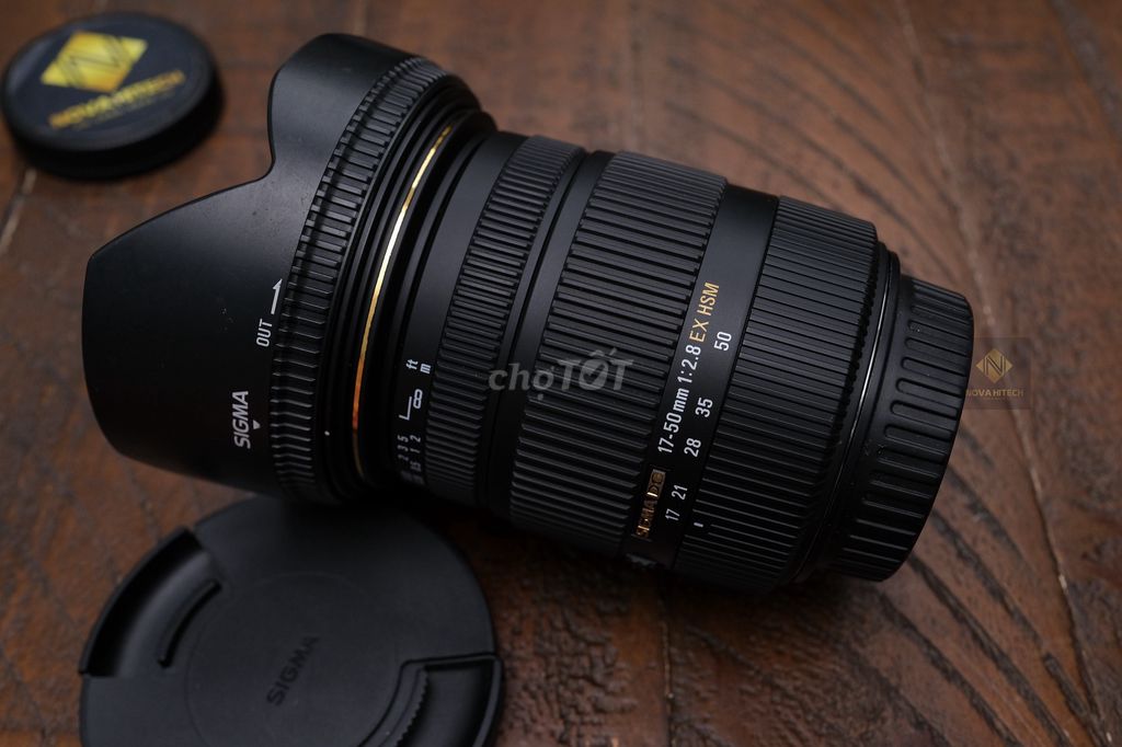 Ống kính Sigma 17-50 F2.8 Đen. Mua bán Máy ảnh, Máy quay tại Quận 3 Tp Hồ Chí Minh được đăng bởi NOVA HITECH hình 1