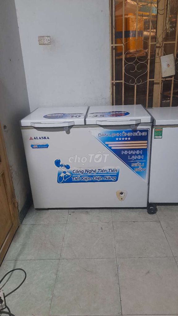 Bán tủ đông mát Alaska 300l rất đẹp xài ok