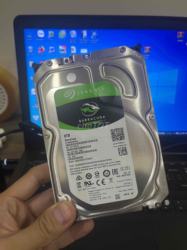 bán ô cứng 8tb mới