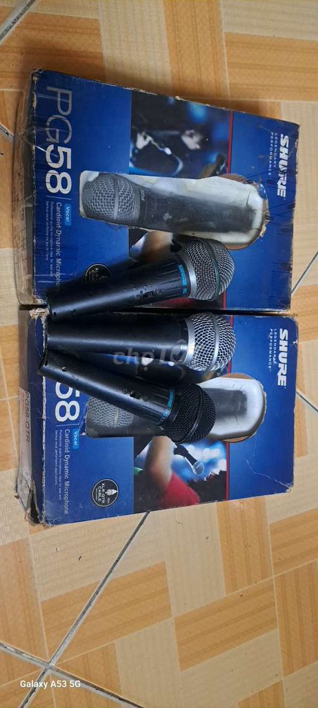 Micro SHURE BG58. Mua bán Tivi, Âm thanh tại Quận Gò Vấp Tp Hồ Chí Minh được đăng bởi Hop go vap hình 1