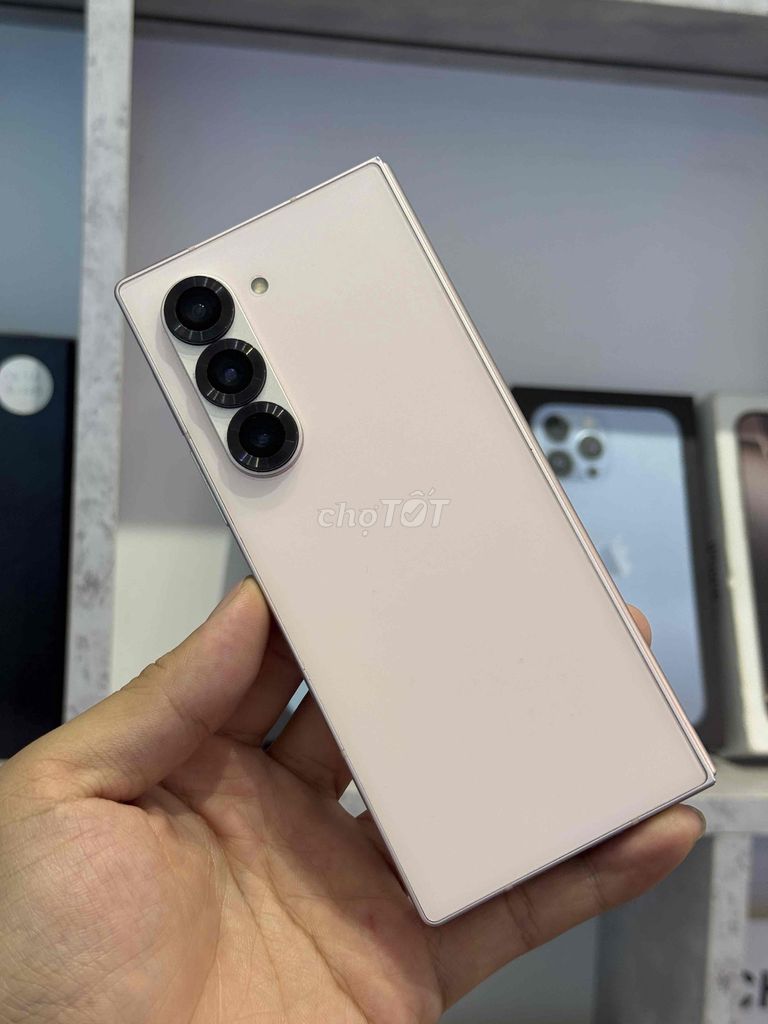 Samsung Z Fold 6 256GB Hồng 98%. Mua bán Điện thoại tại Quận 3 Tp Hồ Chí Minh được đăng bởi Trịnh Quang Linh hình 1