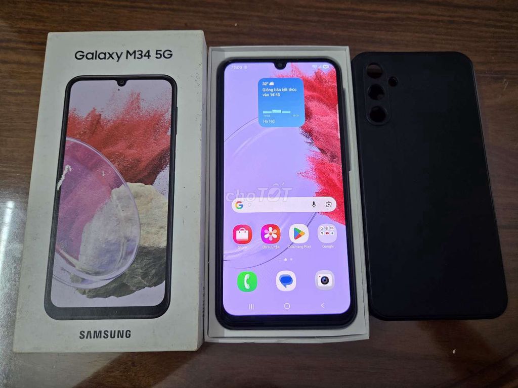 Samsung M34 5G Đen 6000 98% Full box. Mua bán Điện thoại tại Thành phố Châu Đốc An Giang được đăng bởi ĐINH LÊ CHUYÊN HÀNG NHẬT BÃI hình 1