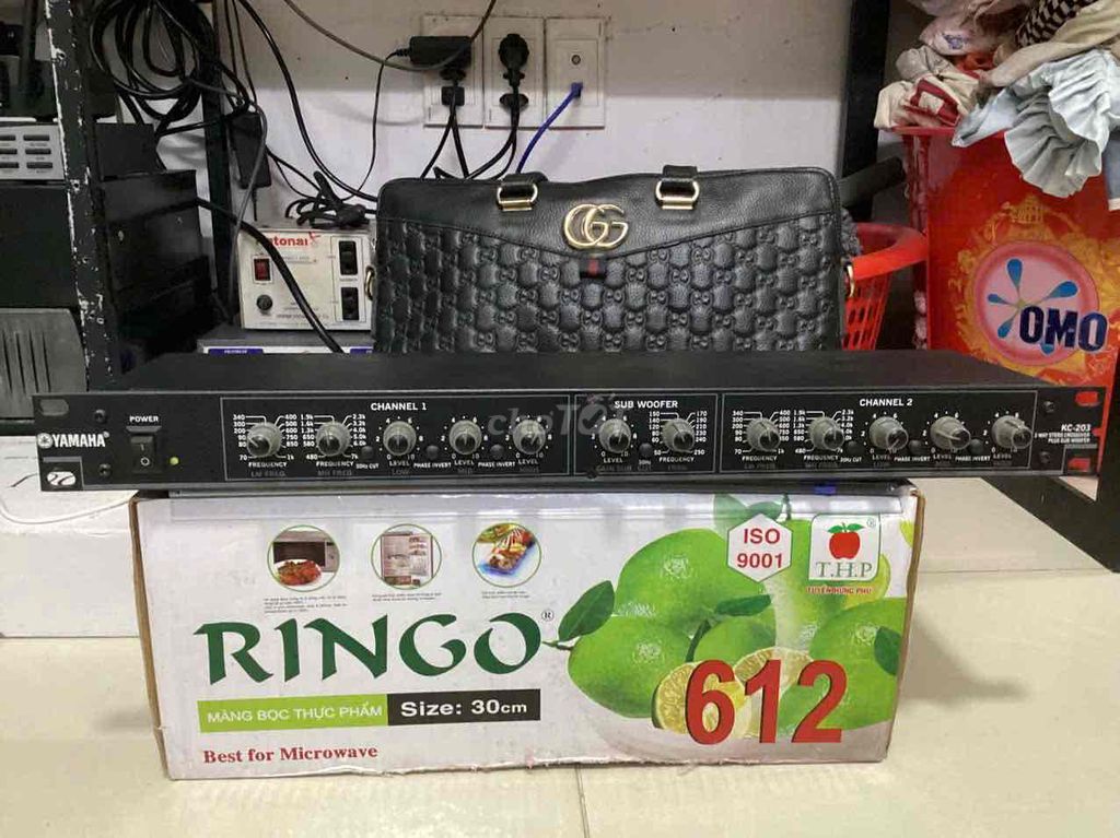 Bộ phân tần Yamaha KC-203 Đen. Mua bán Tivi, Âm thanh tại Quận Bình Tân Tp Hồ Chí Minh được đăng bởi góc thanh lý hình 1
